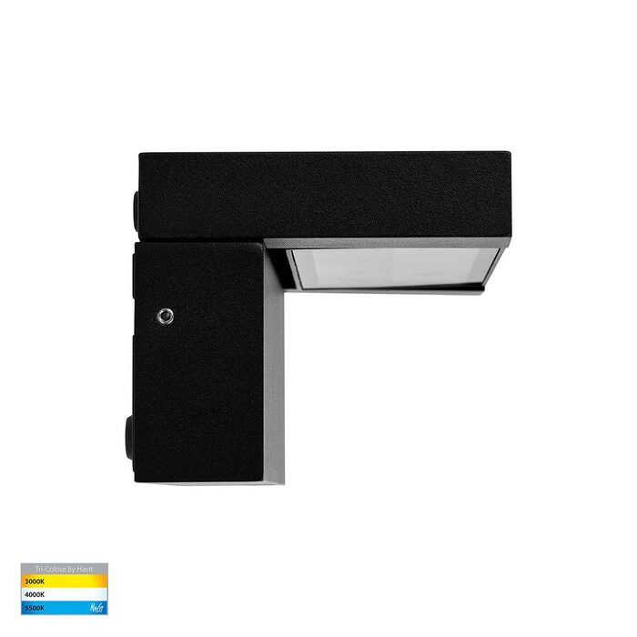 Havit Locu Aluminium Black Adjustable LED Floodlight 12w - 24w - 36w With or Without Sensor