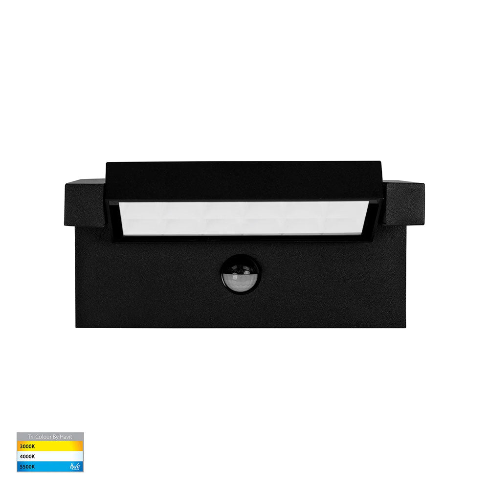 Havit Locu Aluminium Black Adjustable LED Floodlight 12w - 24w - 36w With or Without Sensor