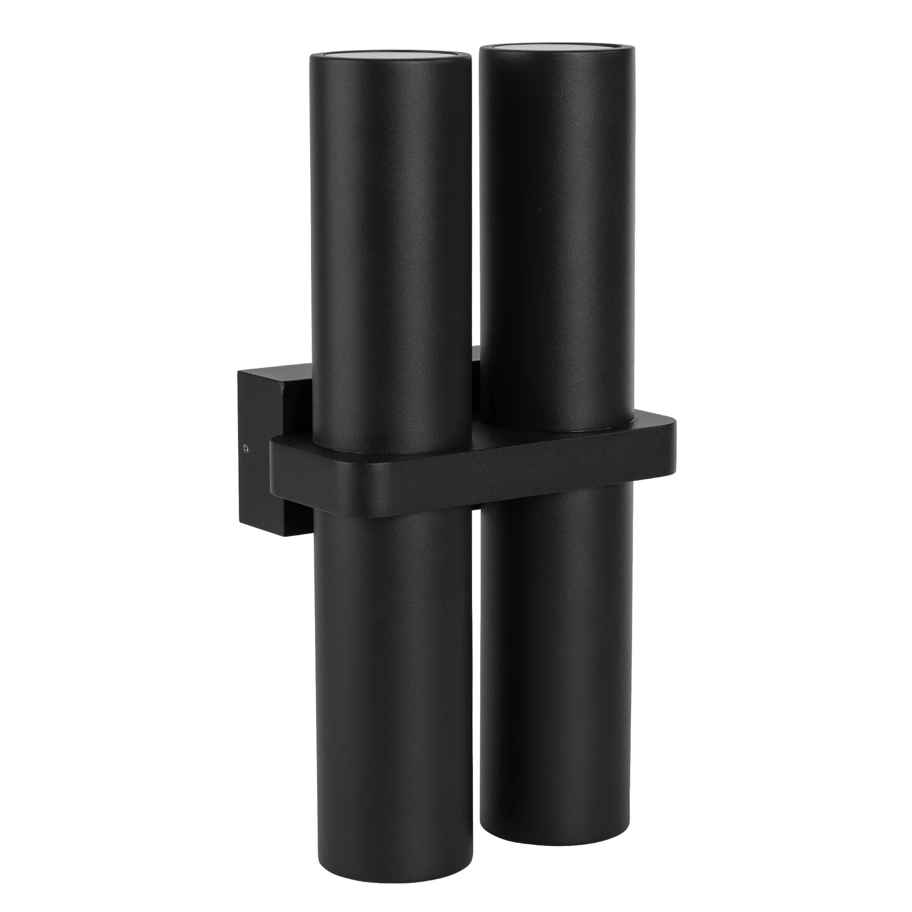 Havit Luz Double Black TRI Colour Up & Down Wall Pillar Lights - Mases LightingHavit Lighting