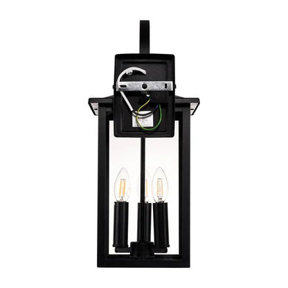 Havit Madix Galvanised Iron Black Wall Light - HV3535W - M - BLK - Mases LightingHavit Lighting