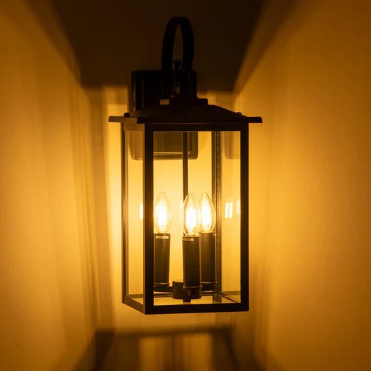 Havit Madix Galvanised Iron Black Wall Light - HV3535W - M - BLK - Mases LightingHavit Lighting