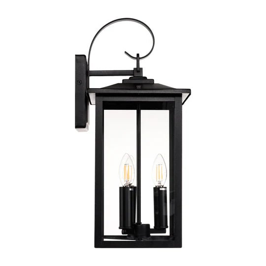 Havit Madix Galvanised Iron Black Wall Light - HV3535W - M - BLK - Mases LightingHavit Lighting