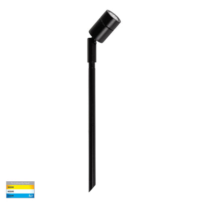 Havit Mali Aluminium Black 1.5w Garden Spike Spotlight - HV1446T - BLK - Mases LightingHavit Lighting