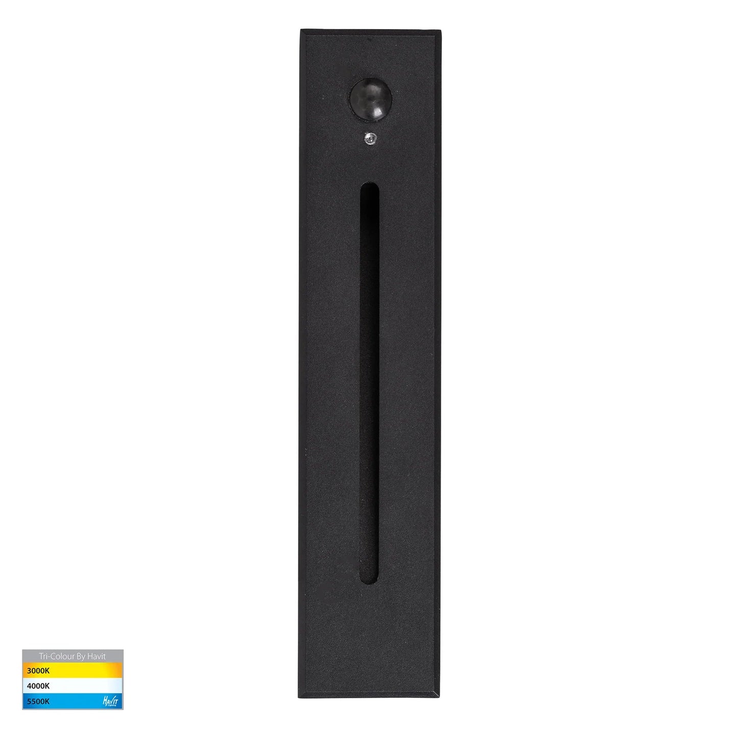 Havit Paso Recessed LED Step Light with Sensor in Black or White - Mases LightingHavit Lighting