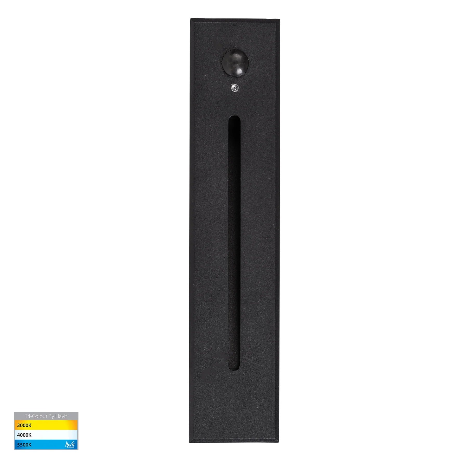 Havit Paso Recessed LED Step Light with Sensor in Black or White - Mases LightingHavit Lighting