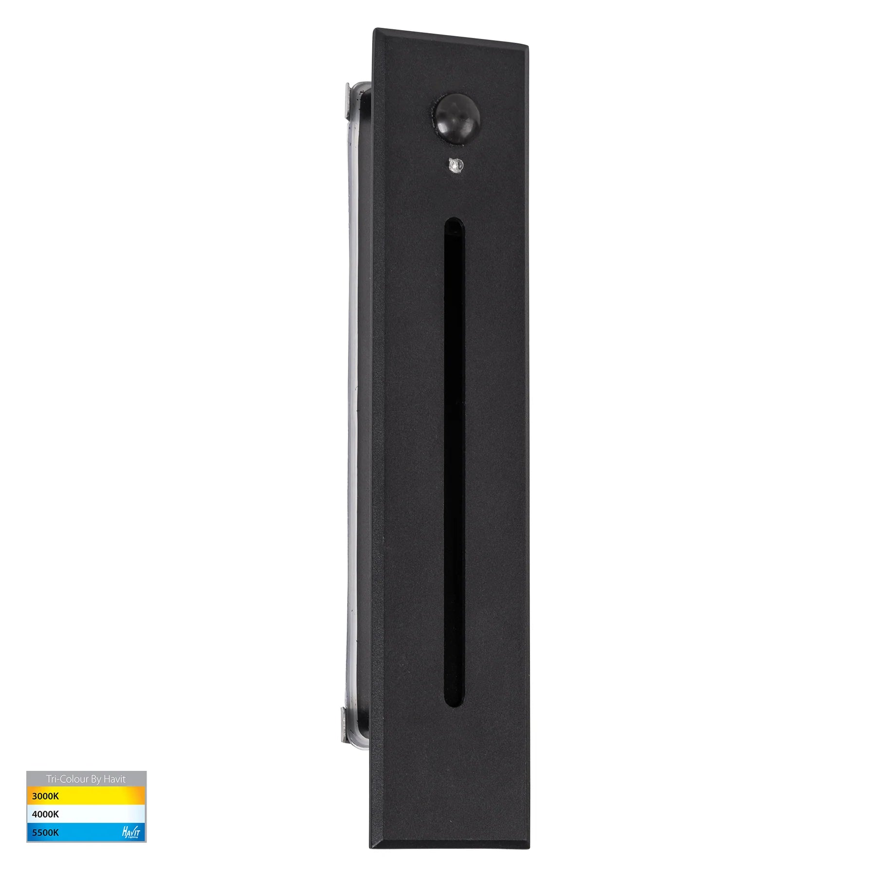 Havit Paso Recessed LED Step Light with Sensor in Black or White - Mases LightingHavit Lighting