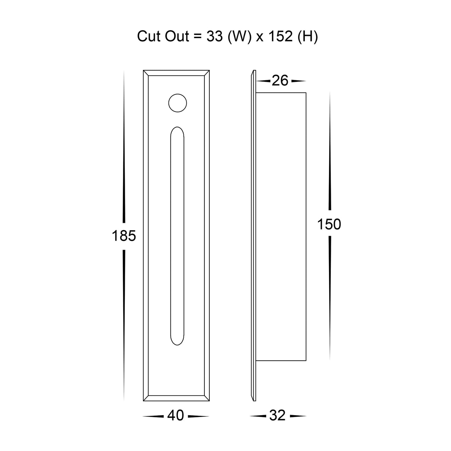 Havit Paso Recessed LED Step Light with Sensor in Black or White - Mases LightingHavit Lighting