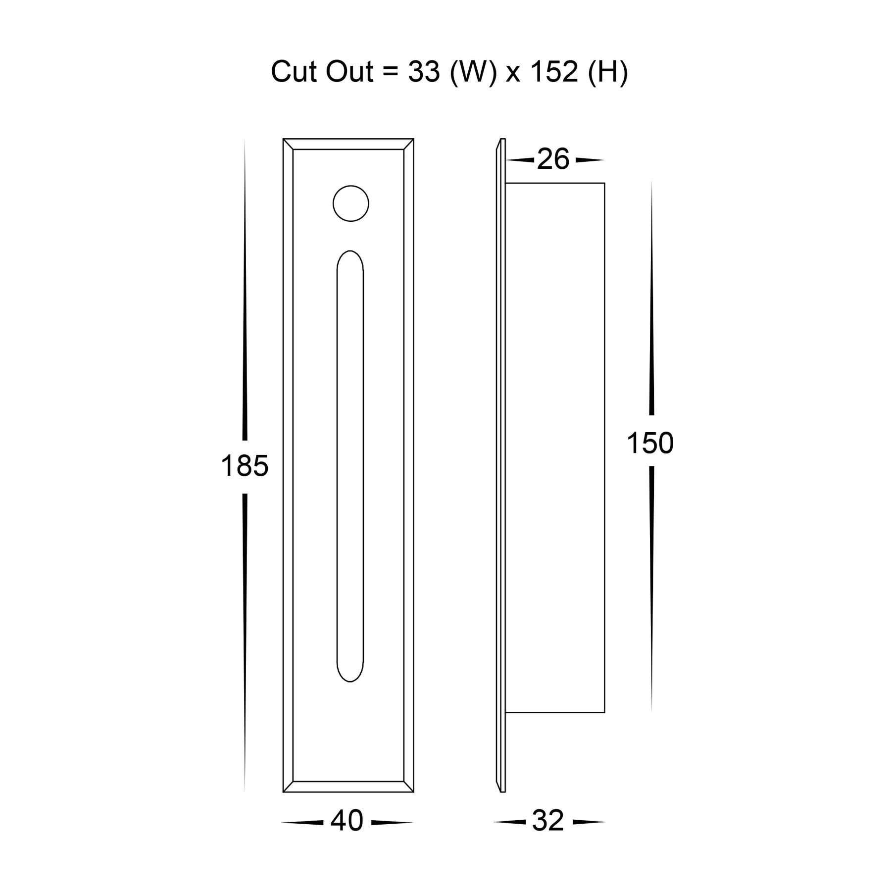 Havit Paso Recessed LED Step Light with Sensor in Black or White - Mases LightingHavit Lighting