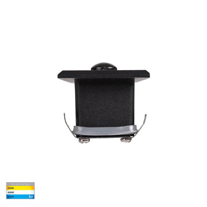 Havit Paso Recessed LED Step Light with Sensor in Black or White - Mases LightingHavit Lighting