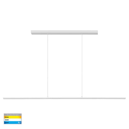 Havit Proline 6006T Black or White 1600mm Slim LED Pendant - Mases LightingHavit Lighting