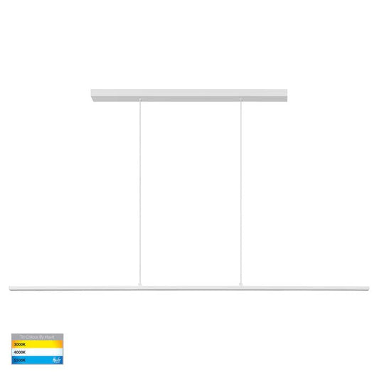 Havit Proline 6006T Black or White 1600mm Slim LED Pendant - Mases LightingHavit Lighting