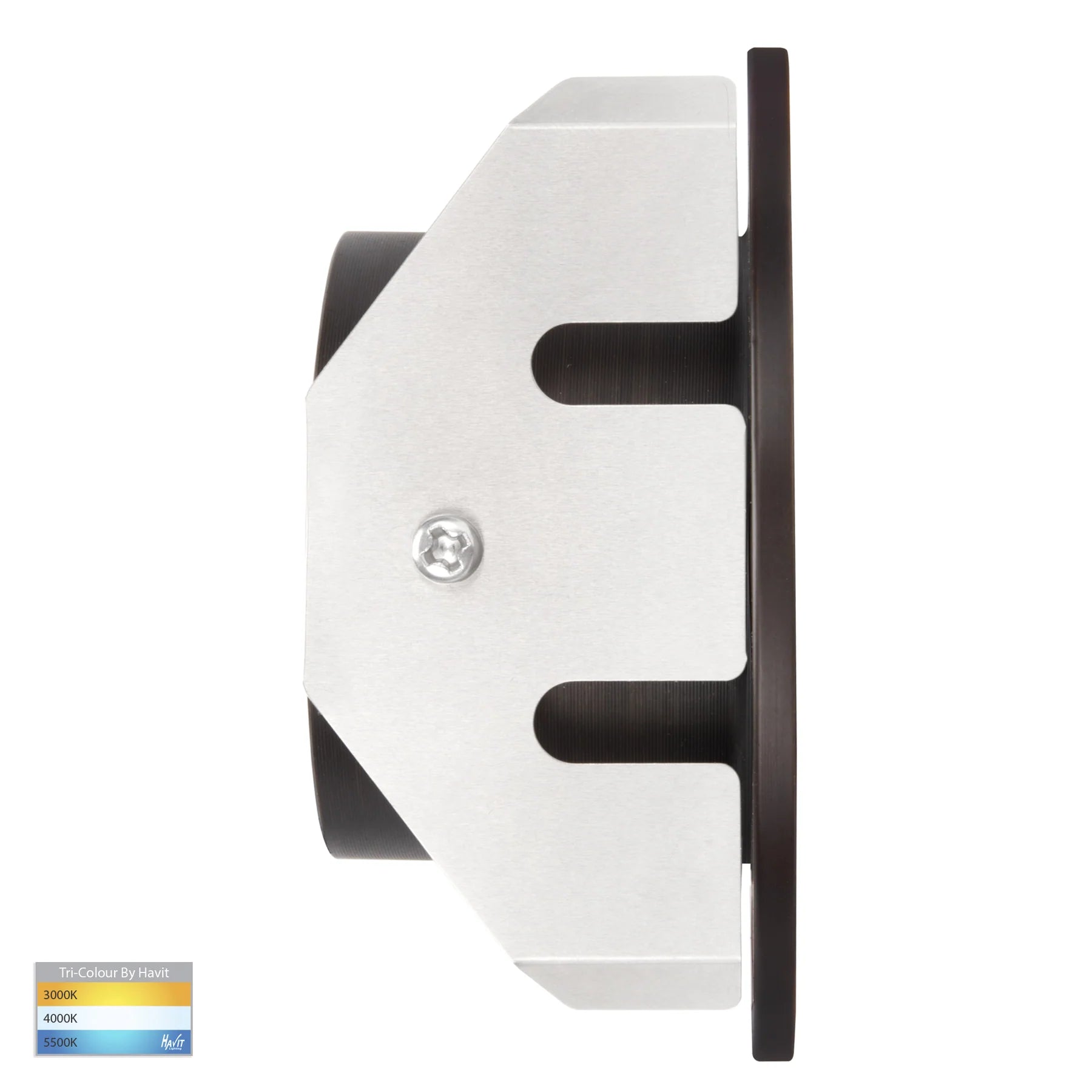 Havit Reces 76mm Round TRI Colour Recessed LED Step Light - Mases LightingHavit Lighting