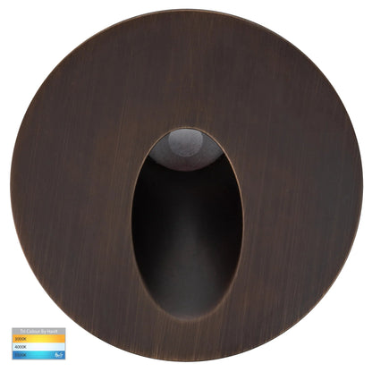 Havit Reces 76mm Round TRI Colour Recessed LED Step Light - Mases LightingHavit Lighting