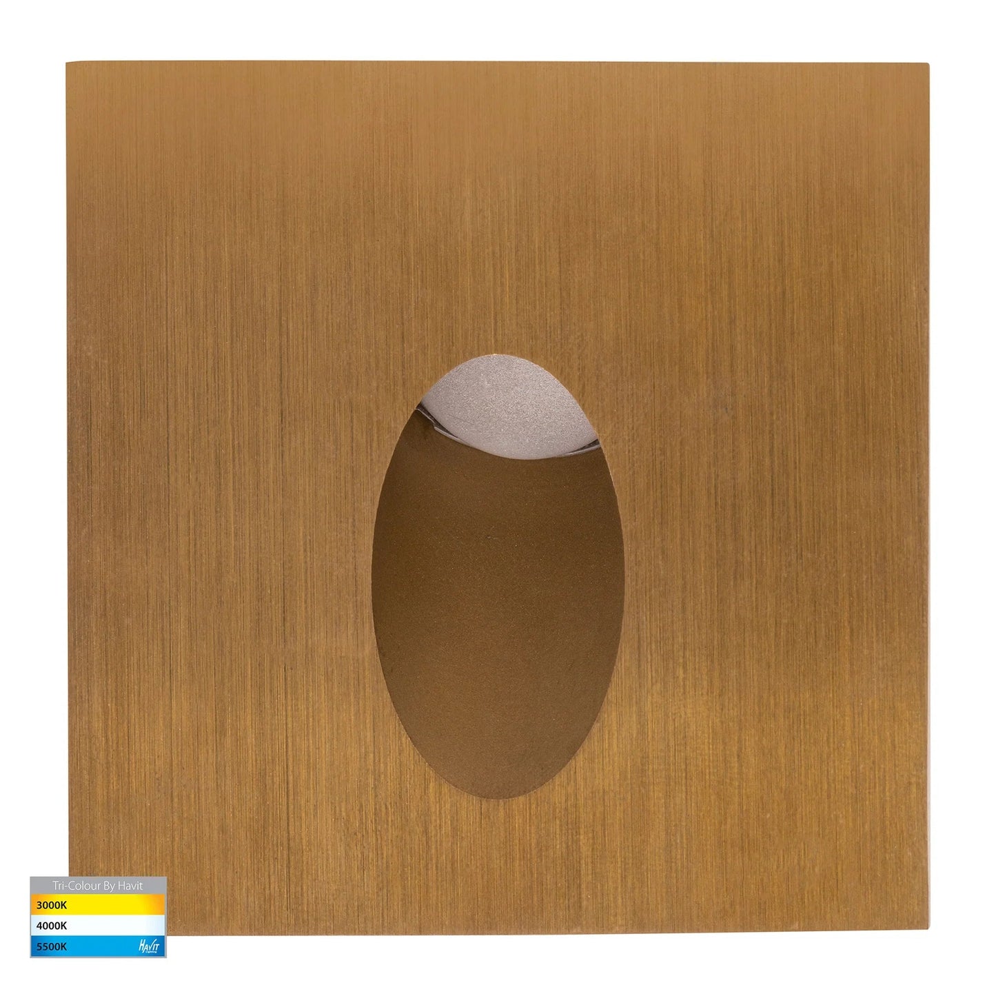 Havit Reces 76mm Square TRI Colour Recessed LED Step Light - Mases LightingHavit Lighting