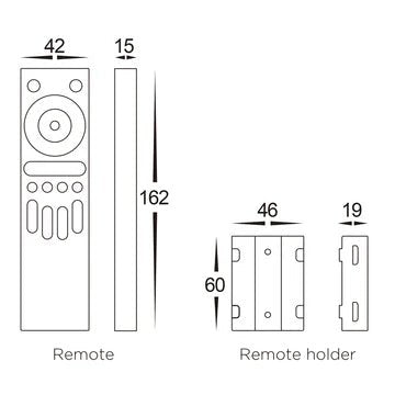 Havit RGBW/RGBC 4 Zone Remote Controller - HV9102-Q4