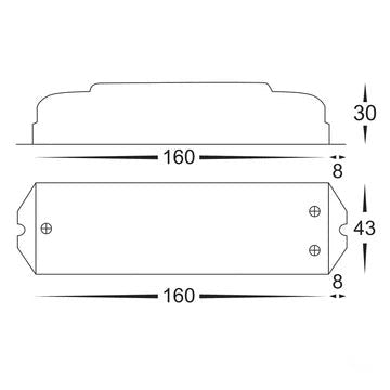 Havit Single Colour Dimming LED Strip Controller - HV9106-LT-701-12A