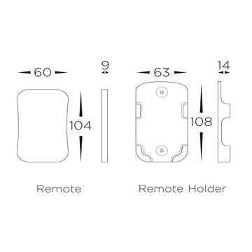 Havit SPI Remote Controller RGB - HV9102 - SPI - R9 - Mases LightingHavit Lighting