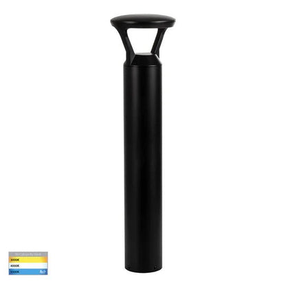 Havit Thema Aluminium Black 975mm Round LED Bollard Lights - HV1643T - BLK - Mases LightingHavit Lighting