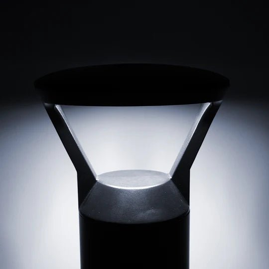 Havit Thema Aluminium Black 975mm Round LED Bollard Lights - HV1643T - BLK - Mases LightingHavit Lighting