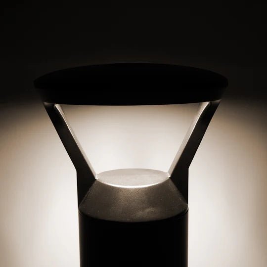 Havit Thema Aluminium Black 975mm Round LED Bollard Lights - HV1643T - BLK - Mases LightingHavit Lighting