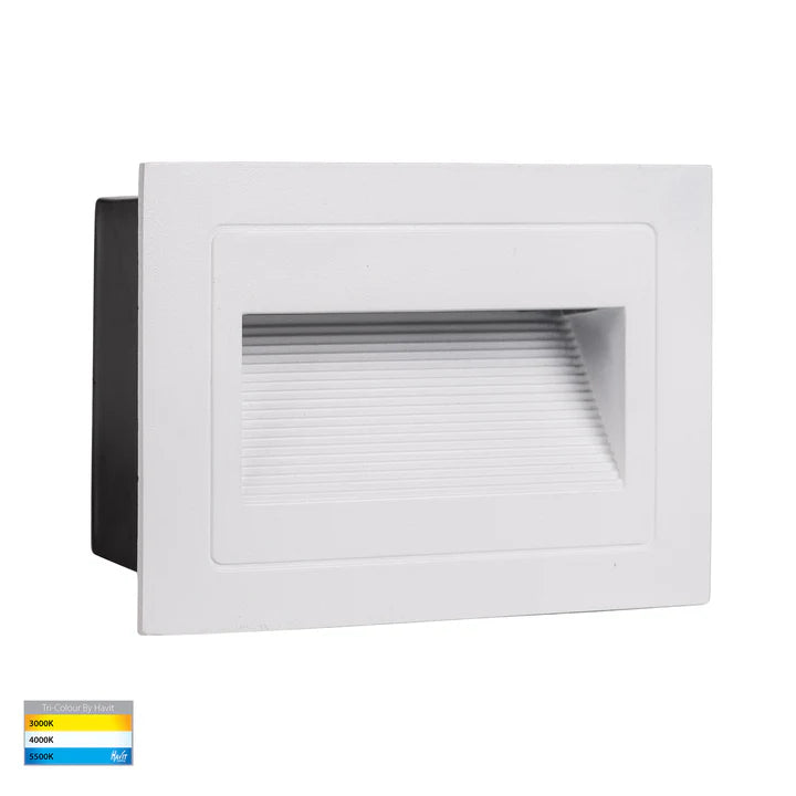 Havit Trin Rectangular Recessed LED Step Light 12V 240V - Mases LightingHavit Lighting