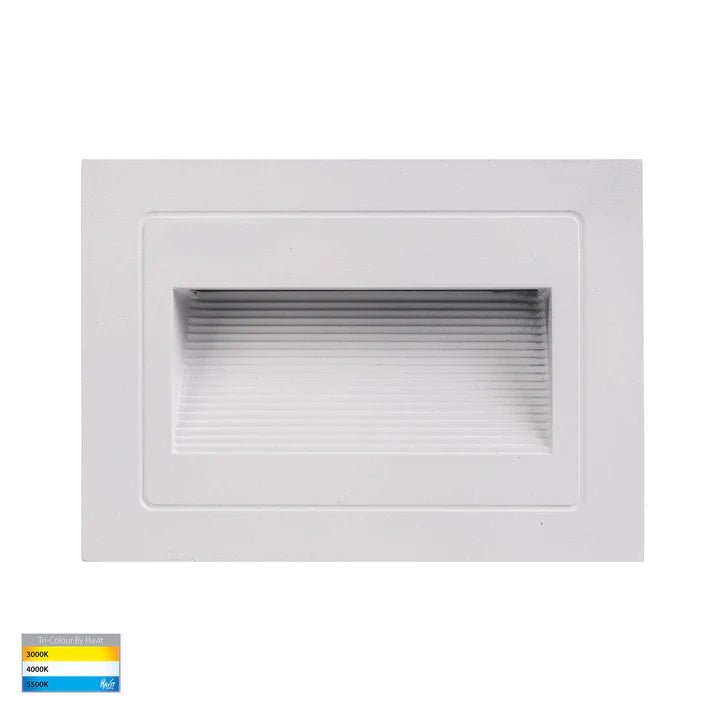 Havit Trin Rectangular Recessed LED Step Light 12V 240V - Mases LightingHavit Lighting