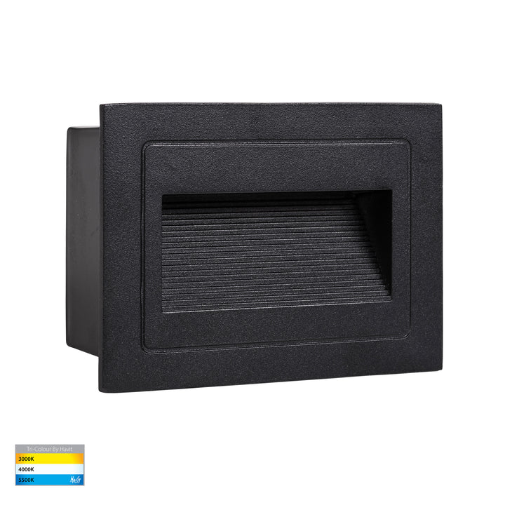 Havit Trin Rectangular Recessed LED Step Light 12V 240V - Mases LightingHavit Lighting