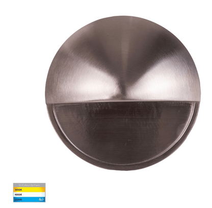 Havit Veko 6W 316 Solid Stainless Steel Step Lights with Eyelid - HV2928T - SS316 - 240V - Mases LightingHavit Lighting