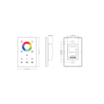 Havit Zigbee RGBW Dimming LED Strip Touch Panel Controller - HV9101 - ZB - RGBWTP - Mases LightingHavit Lighting