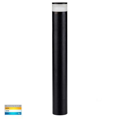 Highlite LED Bollard Light 24v CCT Black in Small/Large Havit Lighting - HV1625T, HV1626T - 24V - Mases LightingHavit Lighting
