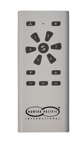 Hunter Pacific New Image DC Ceiling Fan with CCT Led Light, Remote and Wall Control in Black 52"