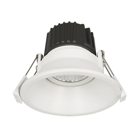 Lighting Creations INFINITE 219 tiltable 12W tri-colour LED downlight, 90mm cut-out