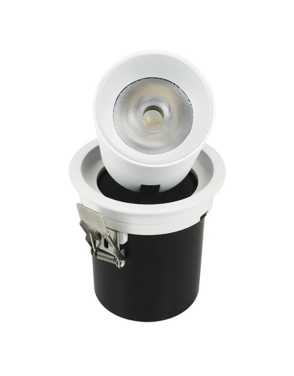 Infinite Focus downlight, 3000K/4000K/6000K tri-colour, 45° beam