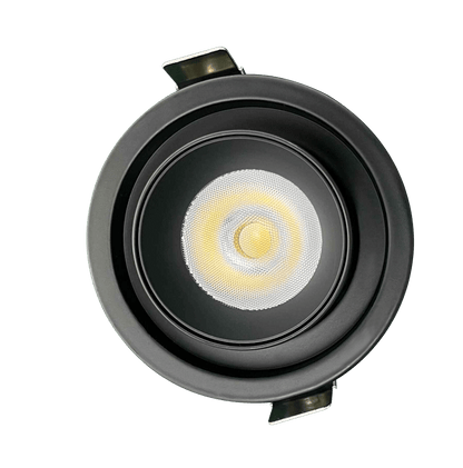 Infinite Focus 1-light and 2-light pull-out downlight, white or black