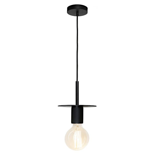 Inka 1 Light Pendant Black or Gold - Mases LightingCougar Lighting