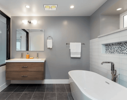 IXL Tastic Vivid 3 in 1 - Bathroom Heater, Exhaust Fan & Light - Mases LightingIXL