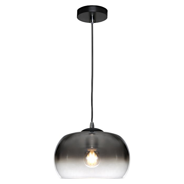 Jordet 1 Light Pendant Black - Mases LightingCougar Lighting