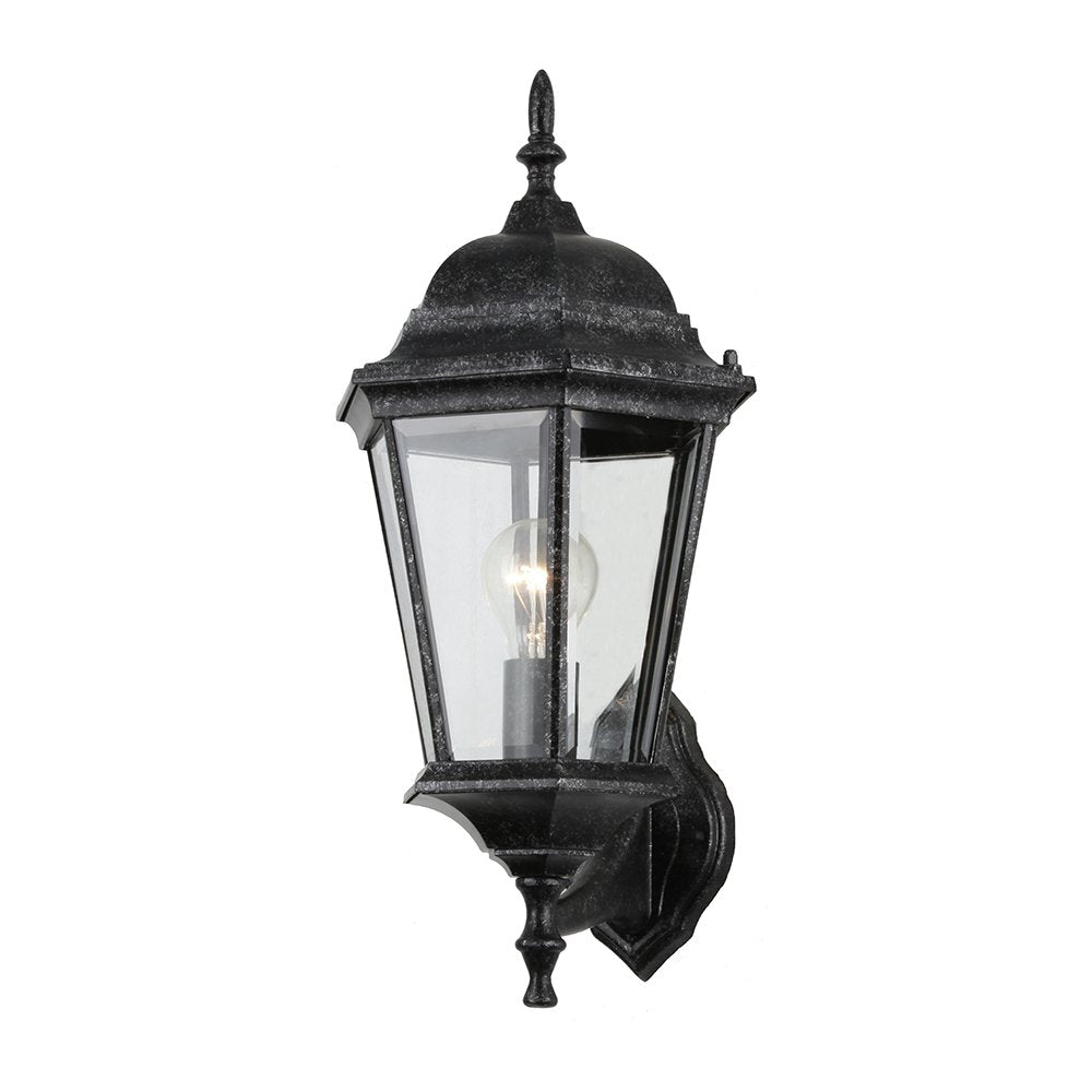 JUNCTION Exterior Small or Medium Antique Black Wall Bracket Light - Mases LightingLode Lighting