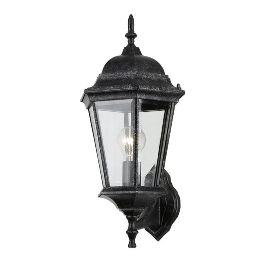 JUNCTION Exterior Small or Medium Antique Black Wall Bracket Light - Mases LightingLode Lighting