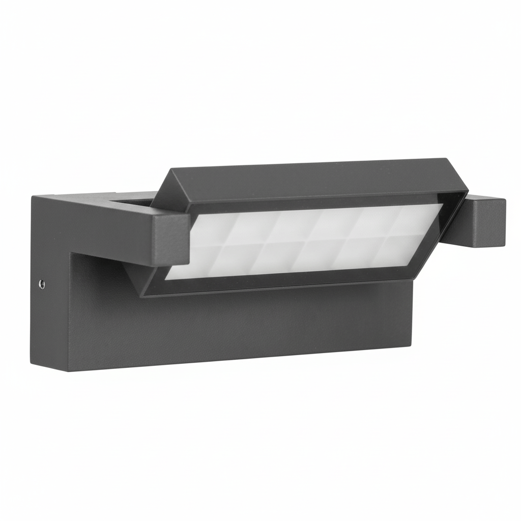 LC600 adjustable LED floodlight series by Lighting Creations, IP65 — white or black