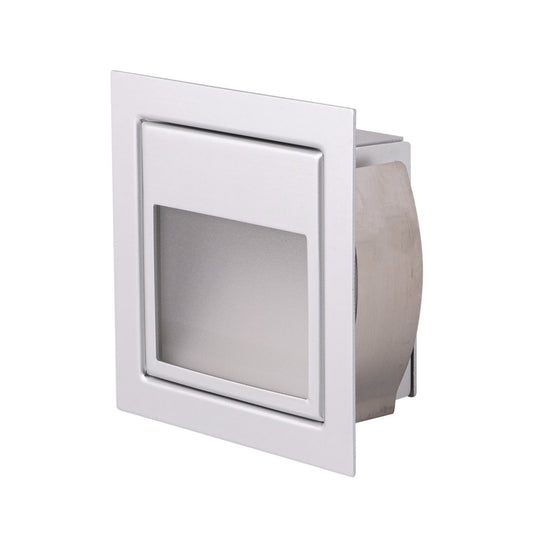 Leeman Wall Light LED 1.5W 3000K Matt White/Anodized Silver SAL Sunny Lighting S9318 - Mases LightingSAL