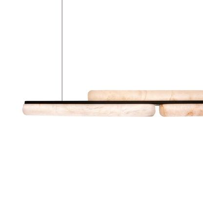 Lina Marble Pendant Light in Antique Brass or Brass | Lighting Creations - Mases LightingLighting Creations