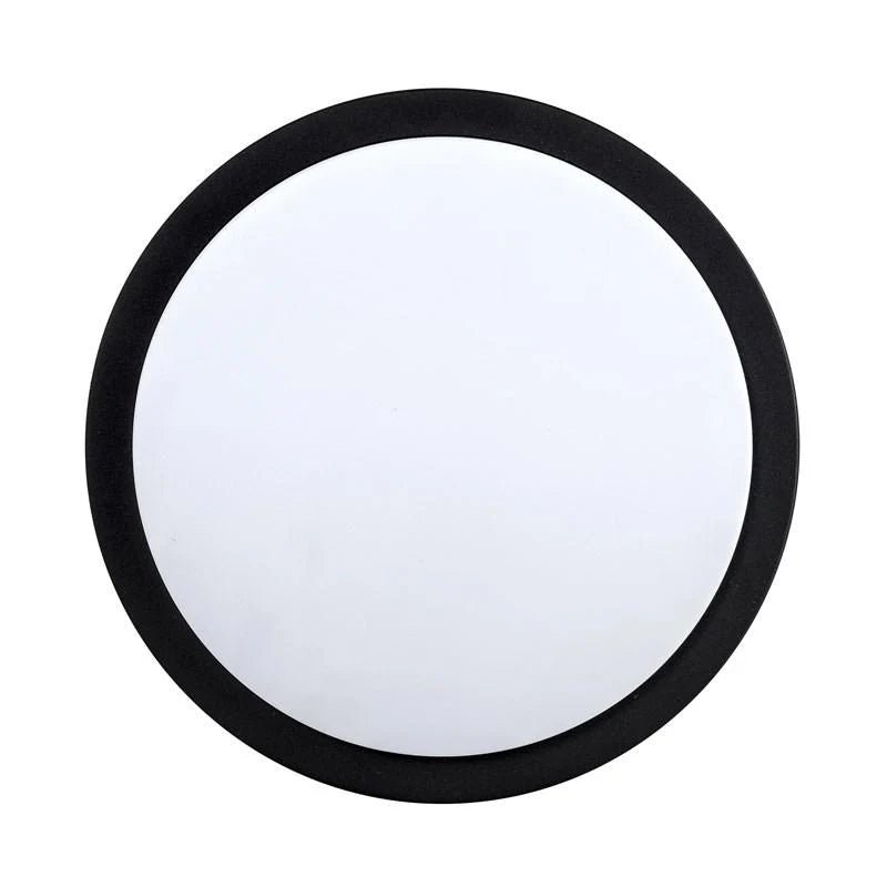 Liptor Surface Mounted LED Bunker Light Medium CCT 20w in Black or White - Mases LightingHavit Lighting