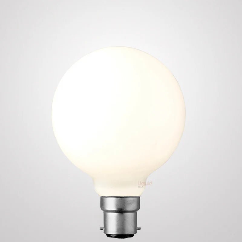 Liquid LEDs 12W G95 LED Globe B22 Matte Finish in Natural White