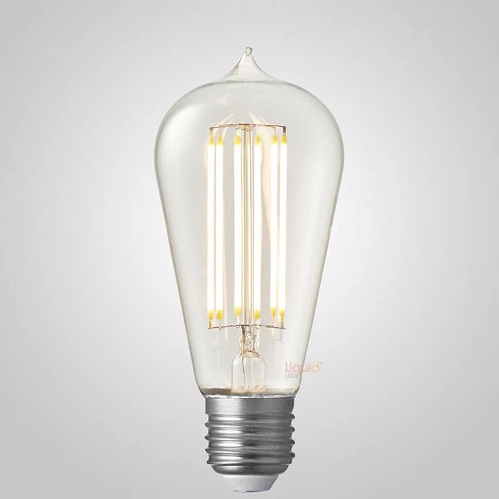 Liquid LEDs 8W Edison LED Bulb E27 in Warm White - Mases LightingLiquid LEDs