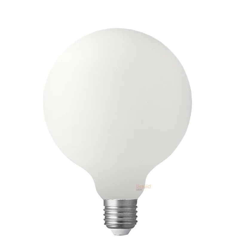 Liquid LEDs 8W G125 LED Globe E27 Matte Finish in Soft White - Mases LightingLiquid LEDs