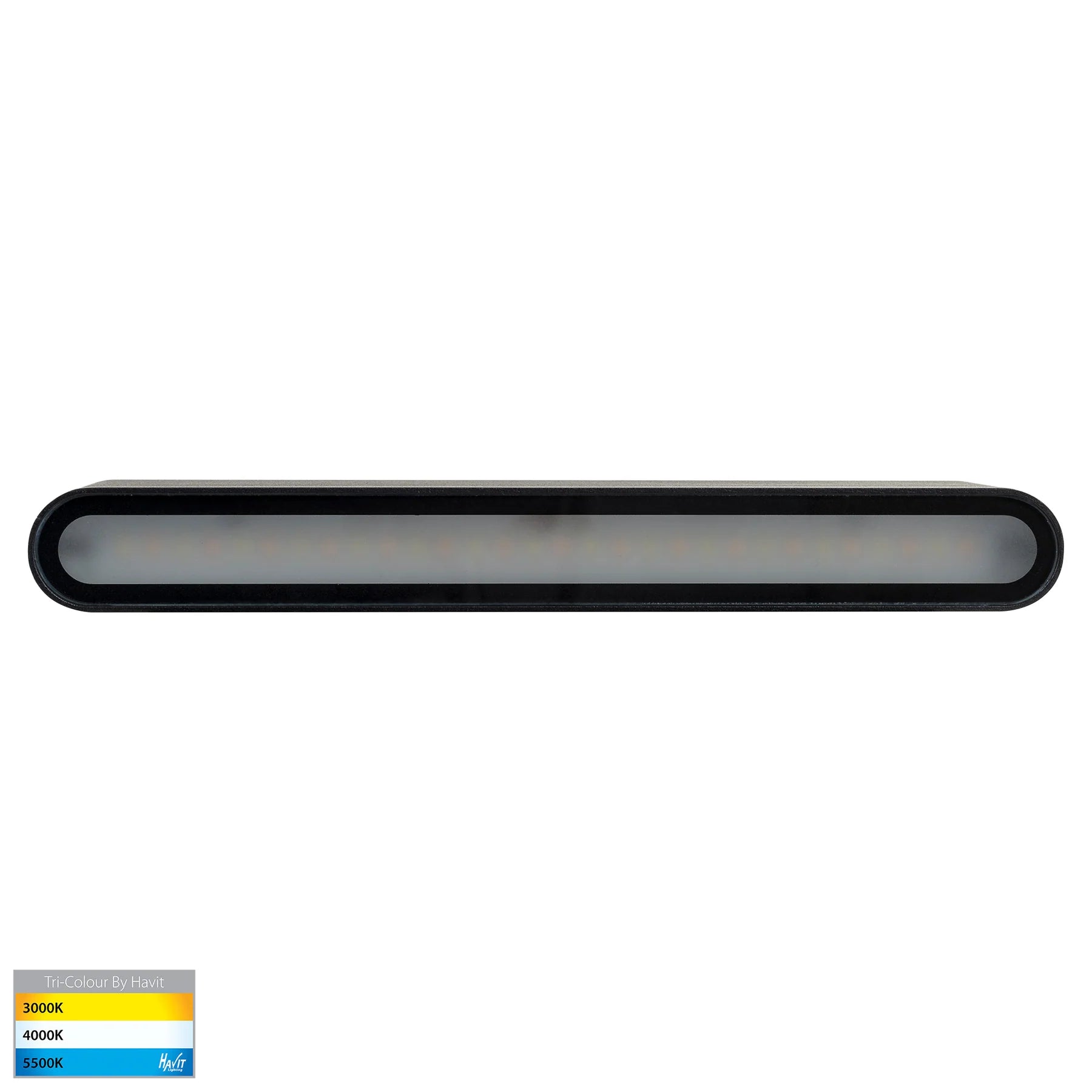 Lisse Fixed Up/Down LED Wall Light in Black or White (12v/240v) Havit Lighting - HV3653T