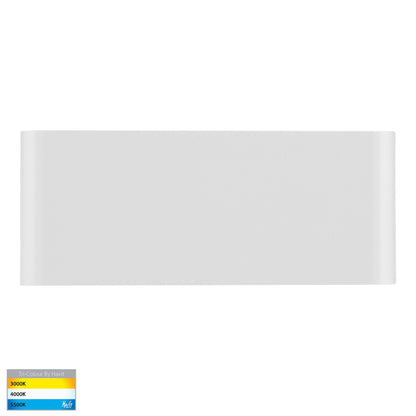 Lisse Fixed Up/Down LED Wall Light in Black or White (12v/240v) Havit Lighting - HV3653T - Mases LightingHavit Lighting
