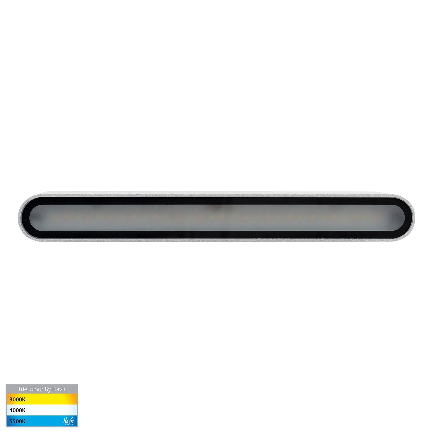Lisse Fixed Up/Down LED Wall Light in Black or White (12v/240v) Havit Lighting - HV3653T