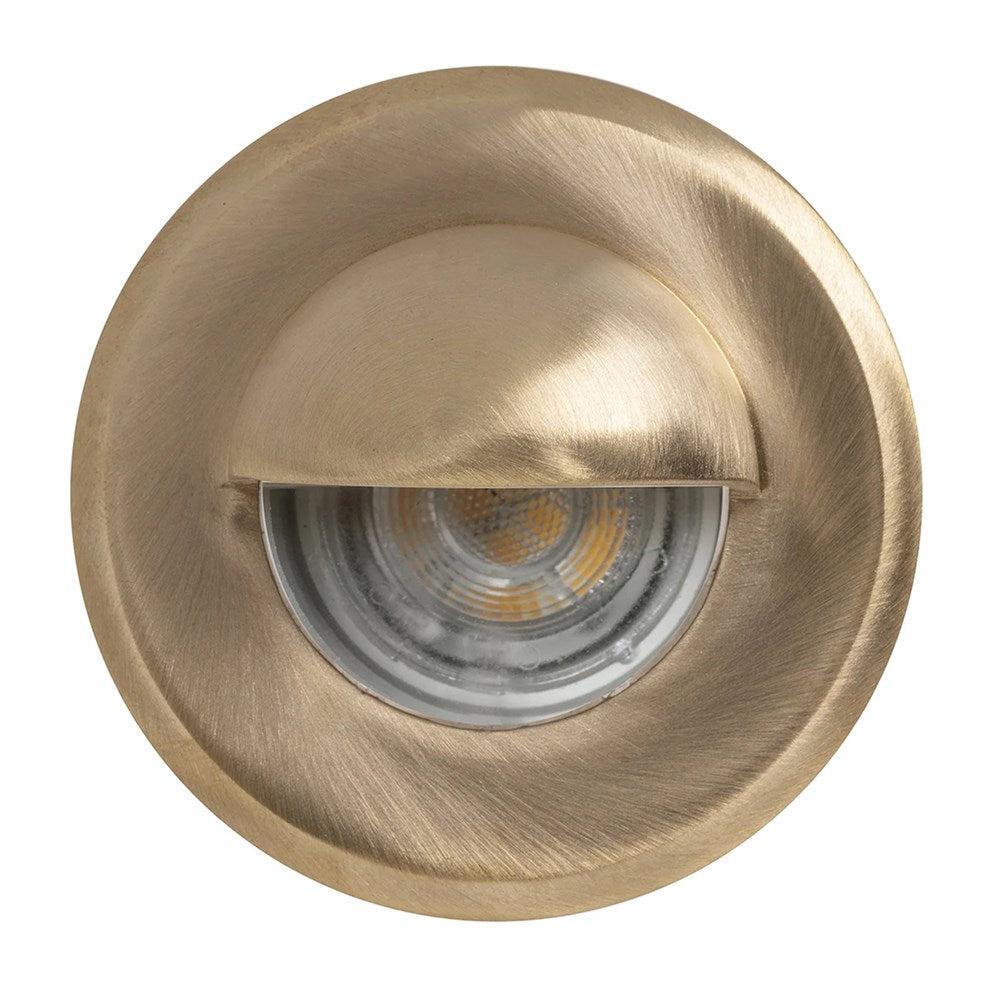 Lokk Outdoor LED Wall Light with Eyelid Antique Brass, Black, Brass, Copper, Stainless Steel Havit Lighting HV2899NW